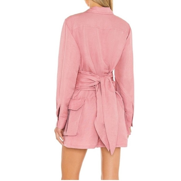 L'Academie Eden Romper dusty rose size M - Picture 3 of 7